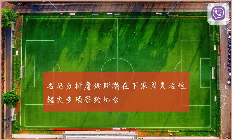 名记分析詹姆斯潜在下家因灵活性错失多项签约机会