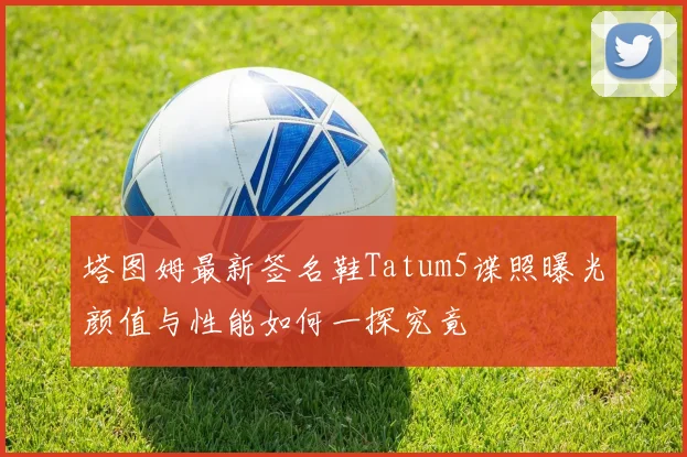 塔图姆最新签名鞋Tatum5谍照曝光颜值与性能如何一探究竟